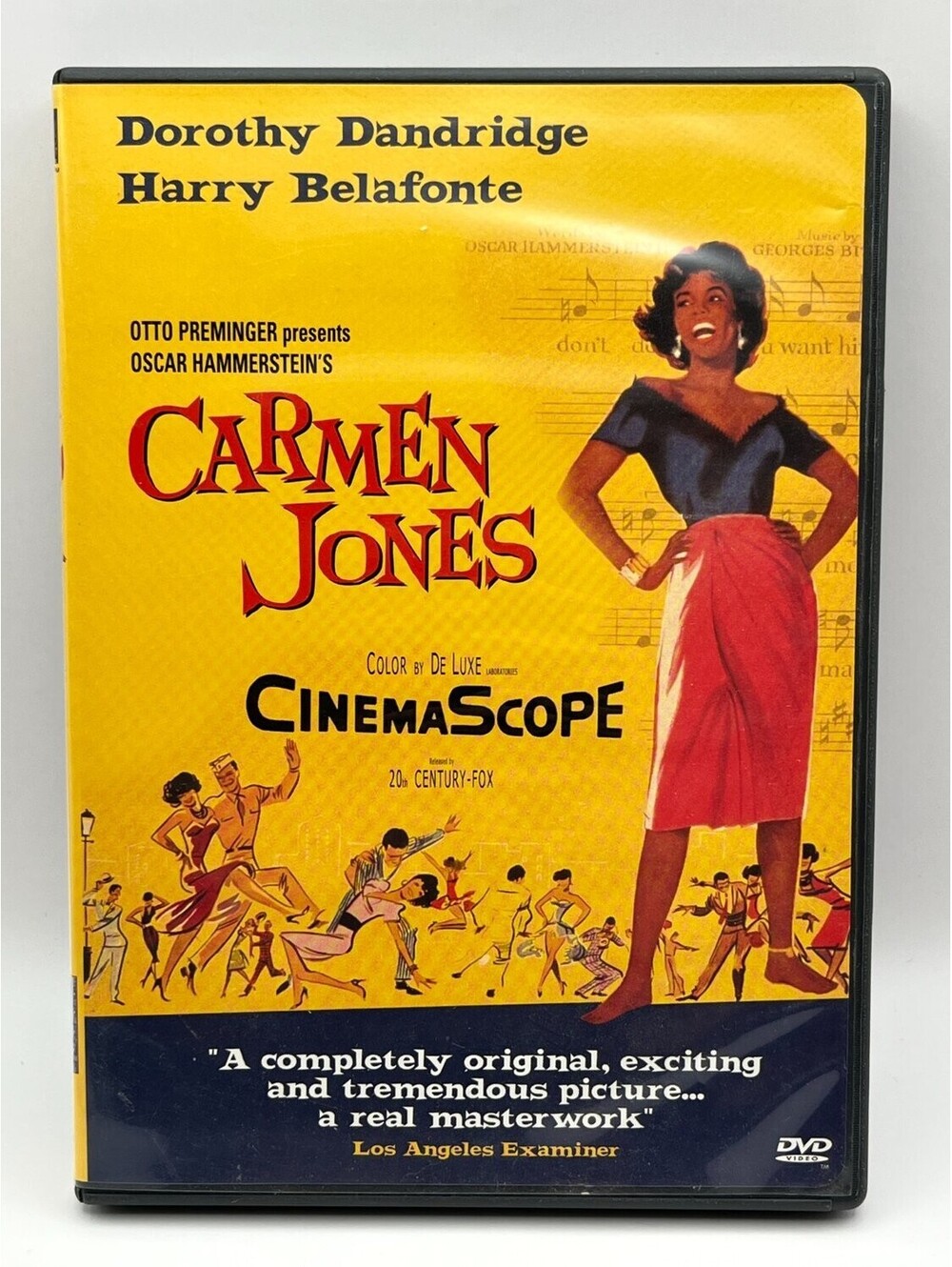Carmen Jones DVD Widescreen Dorothy Dandridge 1954 Musicals & Otto Preminger